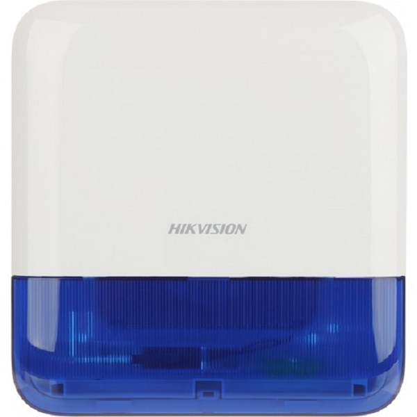 HIKVISION DS-PS1-E-WE KABLOSUZ ALARM - DIS ORTAM SIREN MAVI