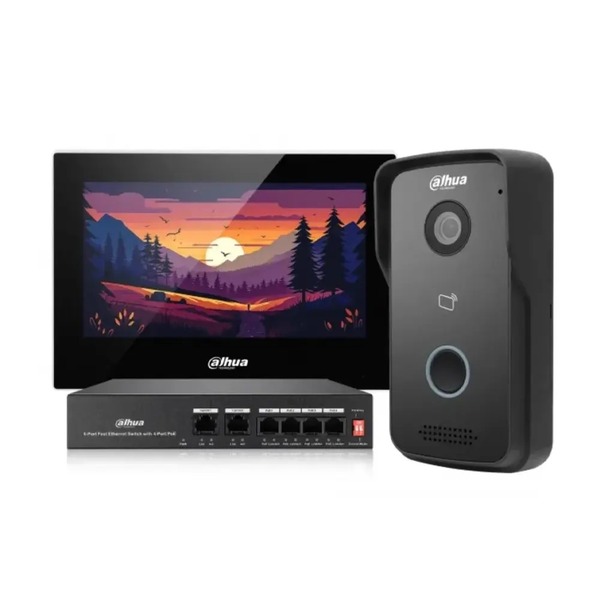 DAHUA KTP03 IP VILLA DOOR STATION & INDOOR MONITOR