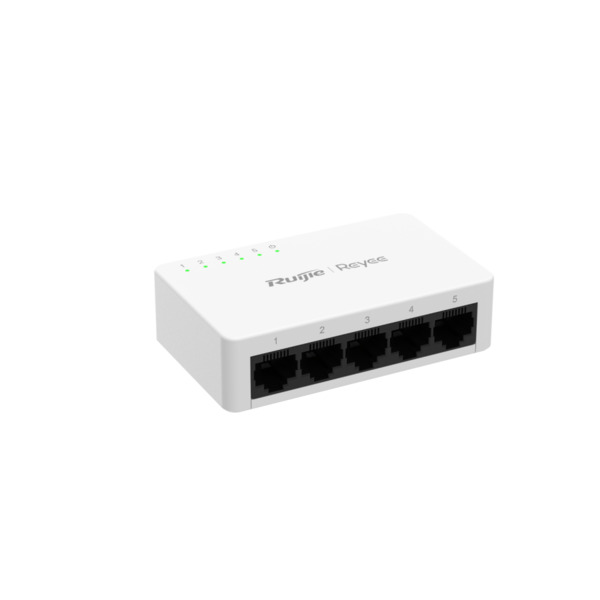 REYEE RG-ES05F 5 PORT 10/100 MBPS YÖNETILEMEZ PLASTIK SWITCH