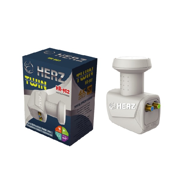 HR-902 ÇIFTLI LNB ALTIN UÇLU 0.1 DB GOLD