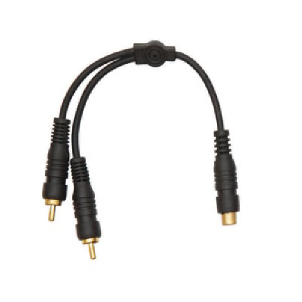 Y KABLO RCA DISI-2RCA ERKEK 20 CM - 4 MM