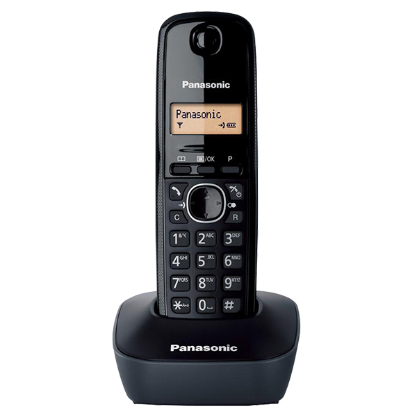 PANASONIC KX-TG1611 DECT TELSIZ TELEFON (SIYAH-GRI)