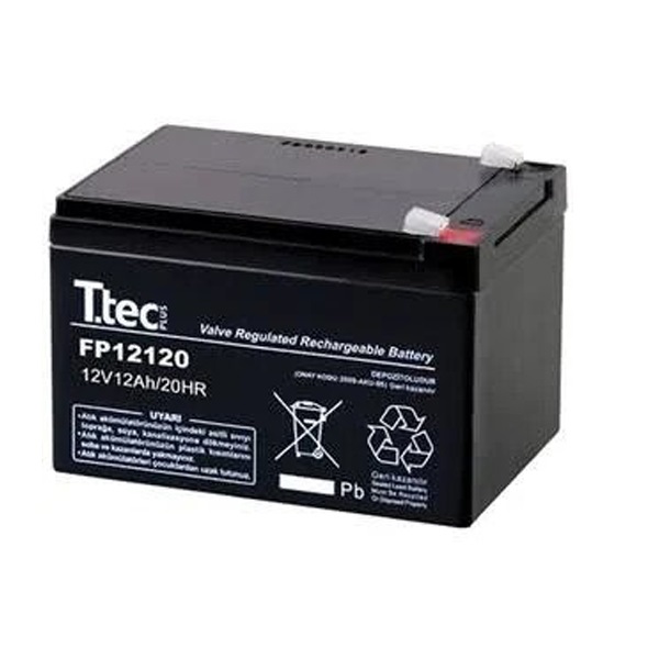 TTEC 12V 12AH BASE BAKIMSIZ KURU AKÜ (151 X 98 X 95 MM)