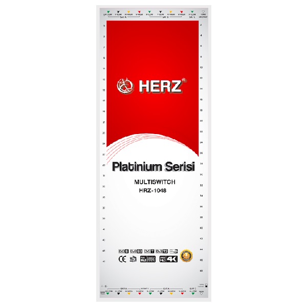 10*48 UYDU SANTRALI HERZ PLATINUM MULTISWITCH