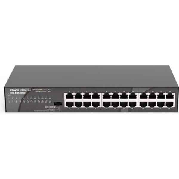 REYEE RG-ES124GD 24 PORT GIGABIT RACKMOUNT YÖNETILEMEZ METAL SWITCH