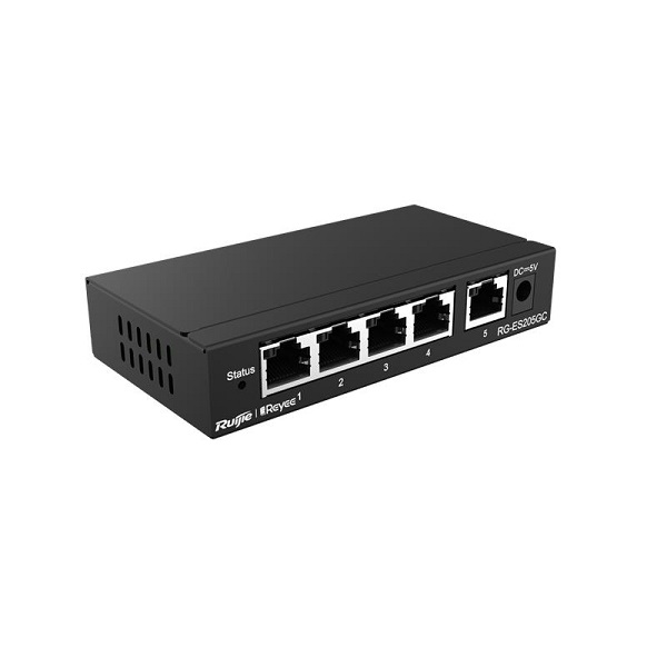 REYEE RG-ES205GC 5 PORT GIGABIT CLOUD YÖNETILEBILIR SWITCH