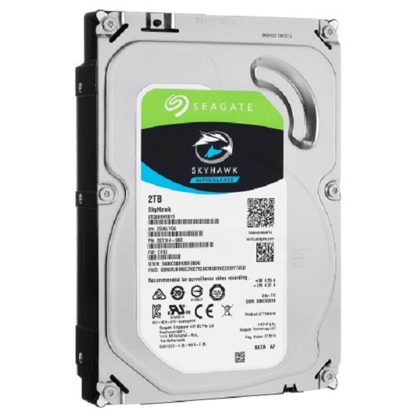 2TB SEAGATE 3.5 SKYHAWK SATA3 SV35 5900RPM 256MB 7/24 GÜVENLIK DISKI