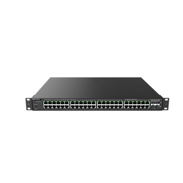 REYEE RG-NBS3100-48GT4SFP-P 58 PORT 48X GIGABIT POE + 4X SFP UPLINK RACKMOUNT CLOUD L2 YÖNETILEBILIR SWITCH