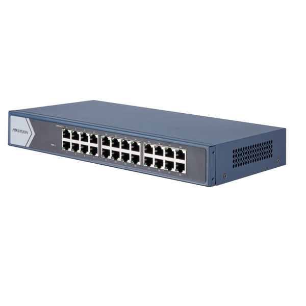 HIKVISION DS-3E0524-E(B) 24 PORT GB YÖNETILEMEZ RACKMOUNT SWITCH