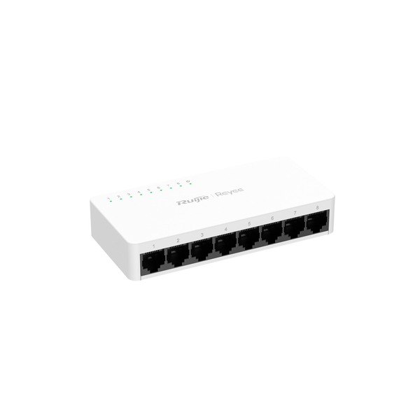 REYEE RG-ES08F 8 PORT 10/100 MBPS YÖNETILEMEZ PLASTIK SWITCH