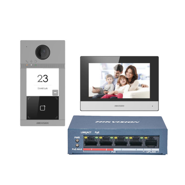 HIKVISION DS-KIS604-S INTERCOM SISTEMI KIT