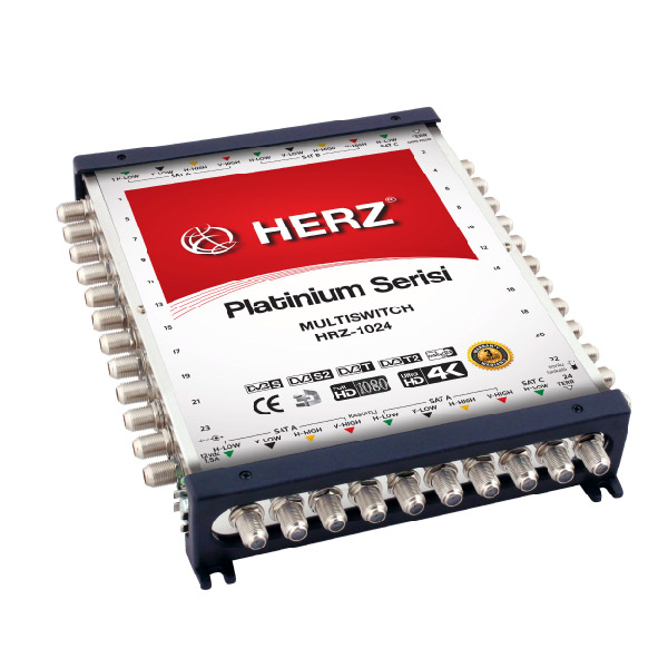 10*24 UYDU SANTRALI HERZ PLATINUM MULTISWITCH